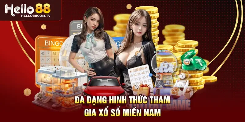 Đa dạng hinh thức tham gia xổ số miền Nam